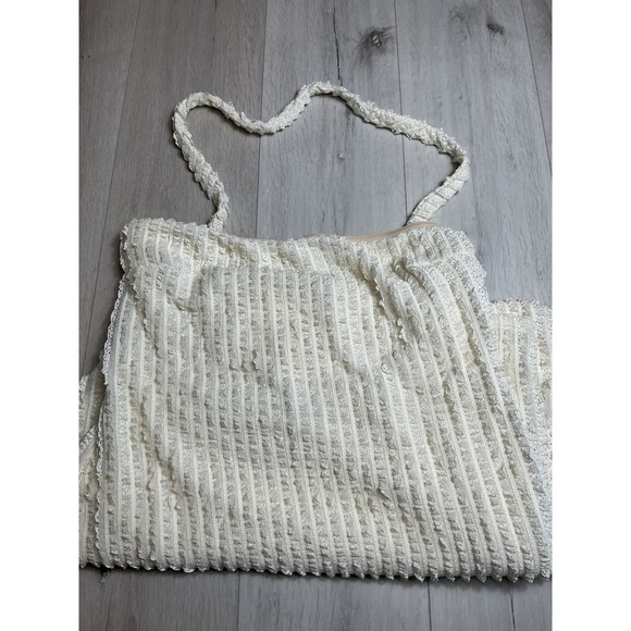 Peppermayo Sadie Maxi Dress Ivory 10 Strapless Open Back New With Tags - Picture 8 of 8